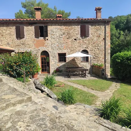 Ex Water Mill Le Ferriere Old Stone House 15th Century 公寓 利沃诺